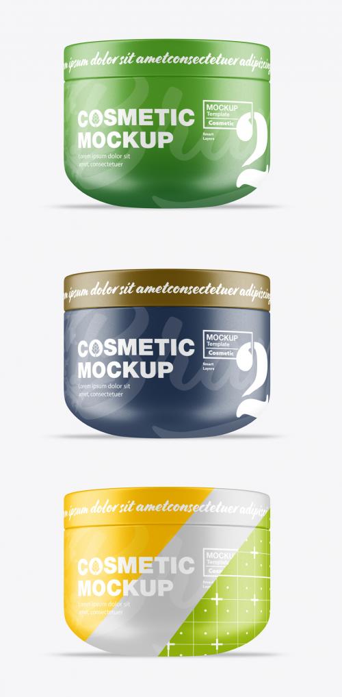 Glossy Cosmetic Jar