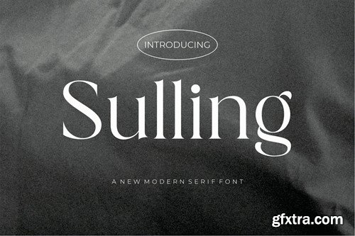 Sulling Modern Serif Font N8R7RLD