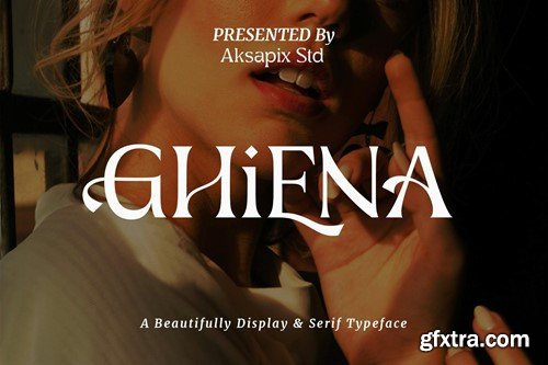 Ghiena - Display Serif Typeface XV7TARX