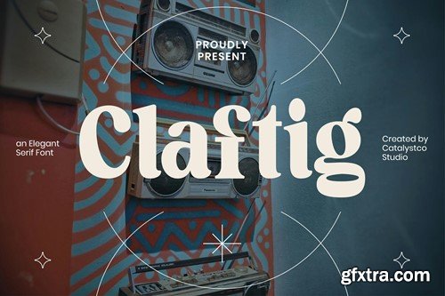 Claftig Elegant Serif Font 4M8WFUN