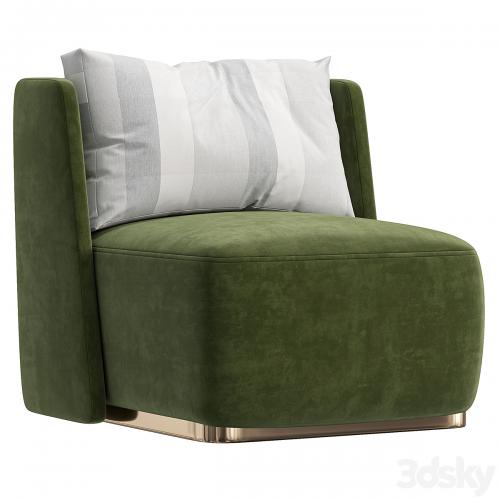 McQueen Armchair By Cazarina