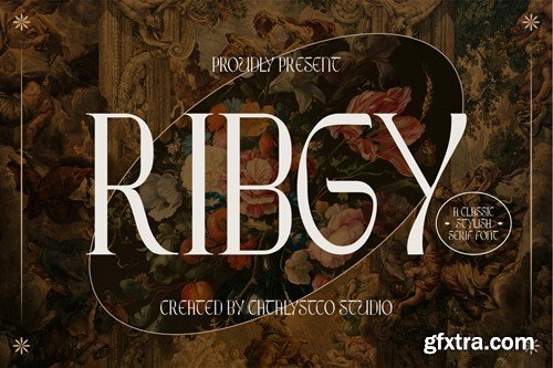 Ribgy Stylish Serif Font WZZYFT4