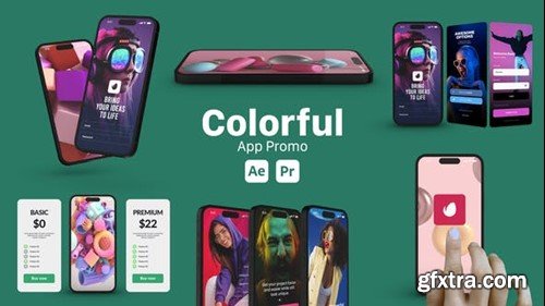 Videohive Colorful App Promo 51566146