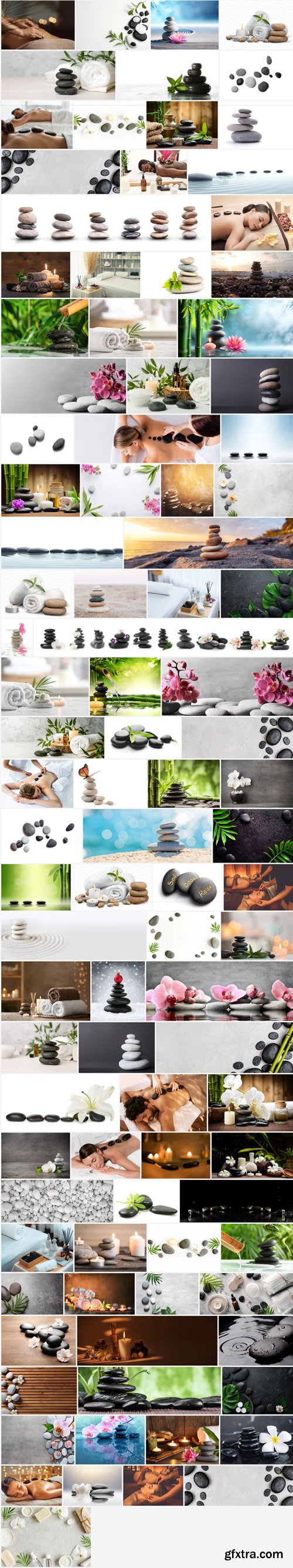 Stock Photo - Spa Stones