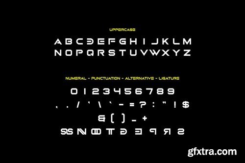 Gednner - Modern Sans Display Font FRMDNQS