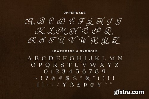 Brown Royal - Stylish Ligature Font MLZ2PNG