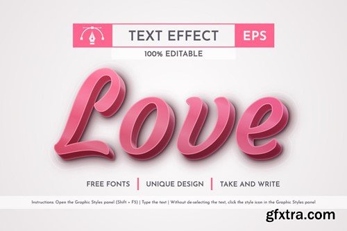 Amur Editable Text Effect, Graphic Style XVKFZY4