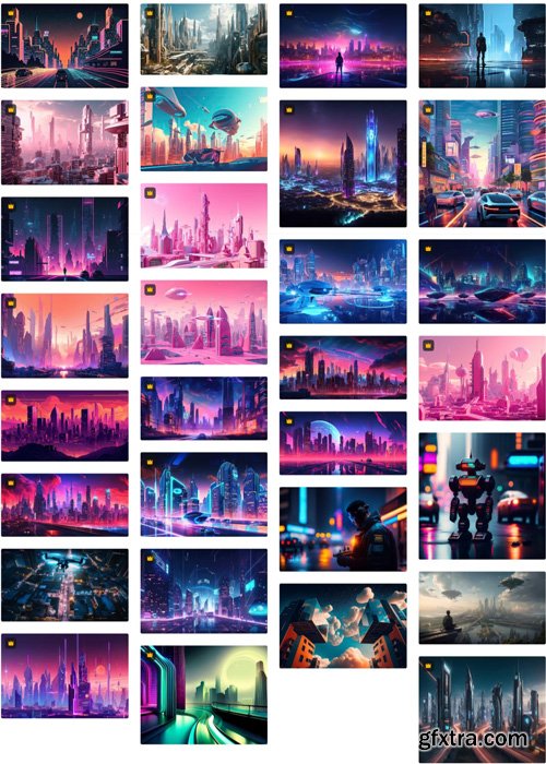 Futuristic cities Collections