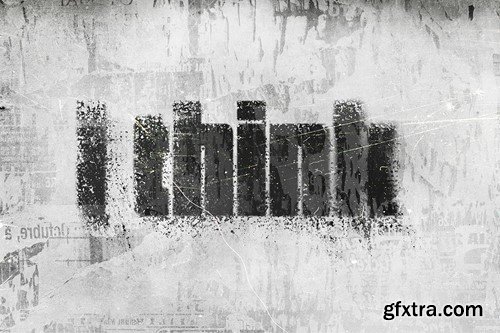 Glued Grunge Text Effect 9GETGTR