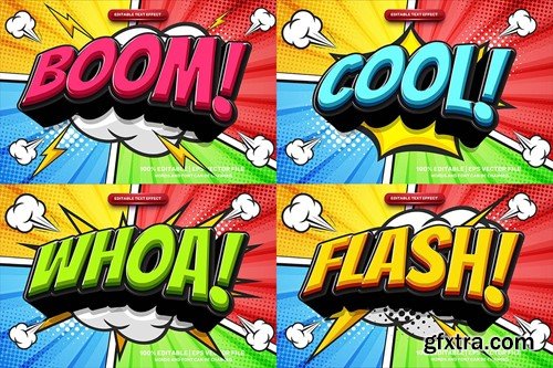 Super Wow Comic Cartoon Text Effect 7HHBCYD