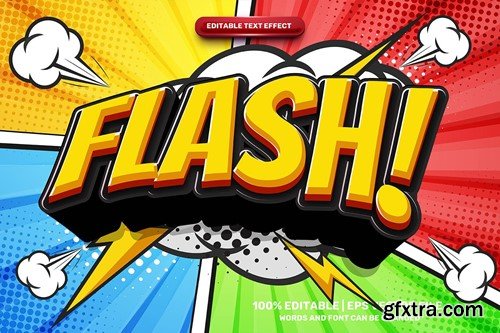 Super Wow Comic Cartoon Text Effect 7HHBCYD