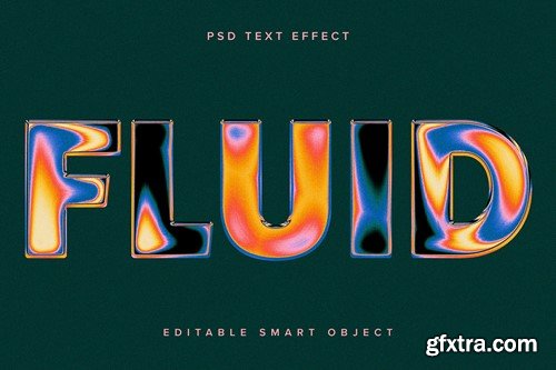 Reflective Metallic PSD Text Effect VMJBPP7