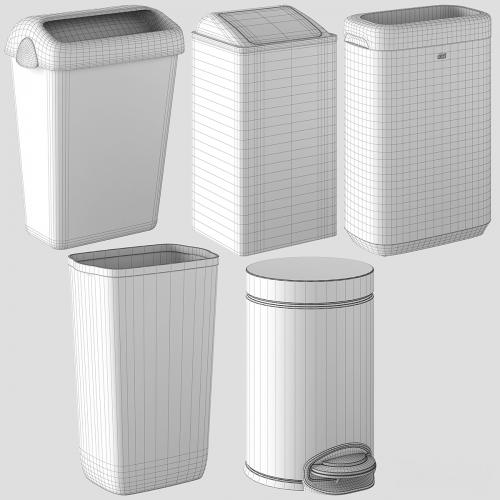 Waste bin set set 181