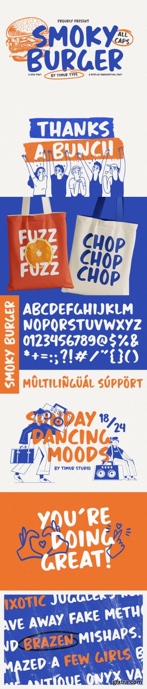 Smoky Burger Font