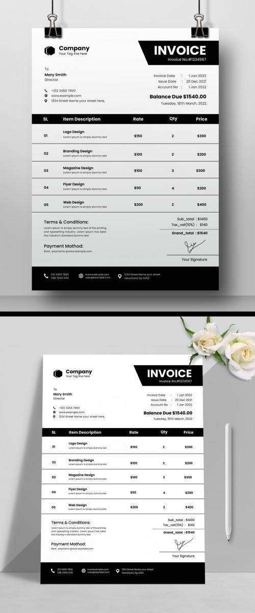 Invoice Layout