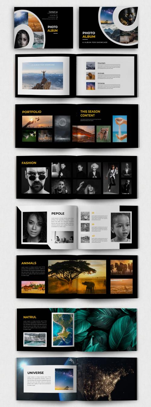 Photo Album Design Layout