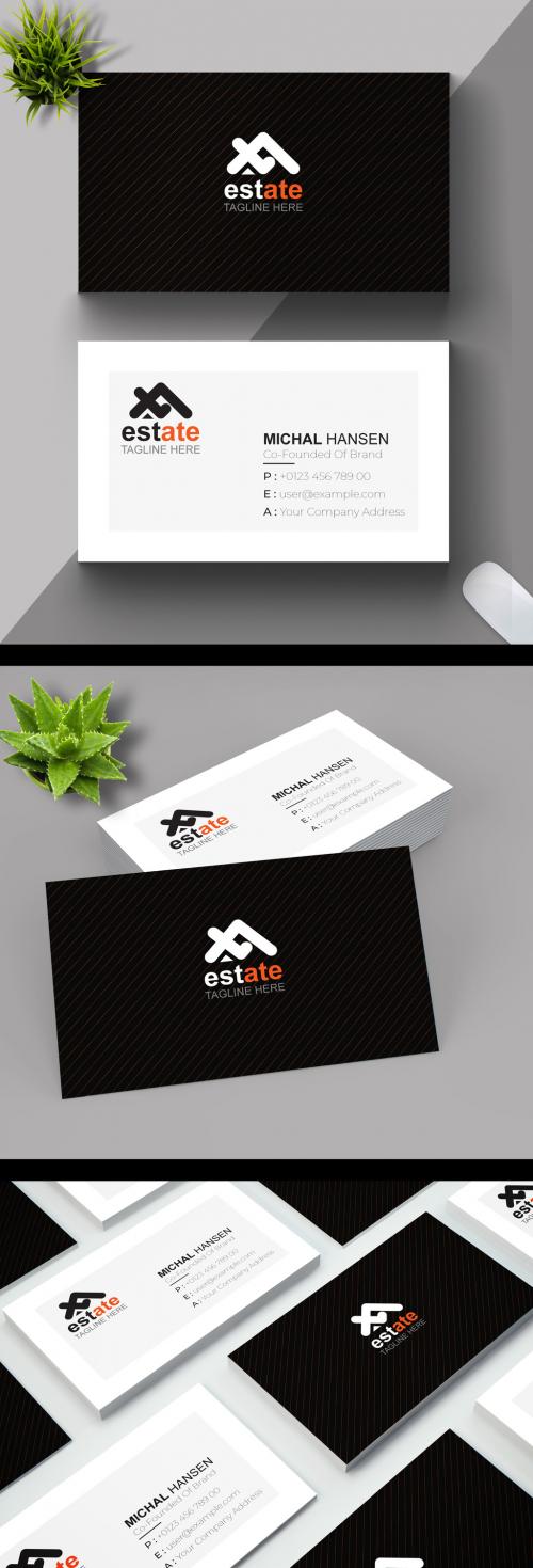 Business Card Layout Design