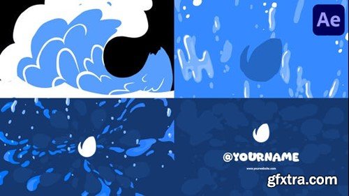 Videohive Water Wave Logo for After Effects 51568971