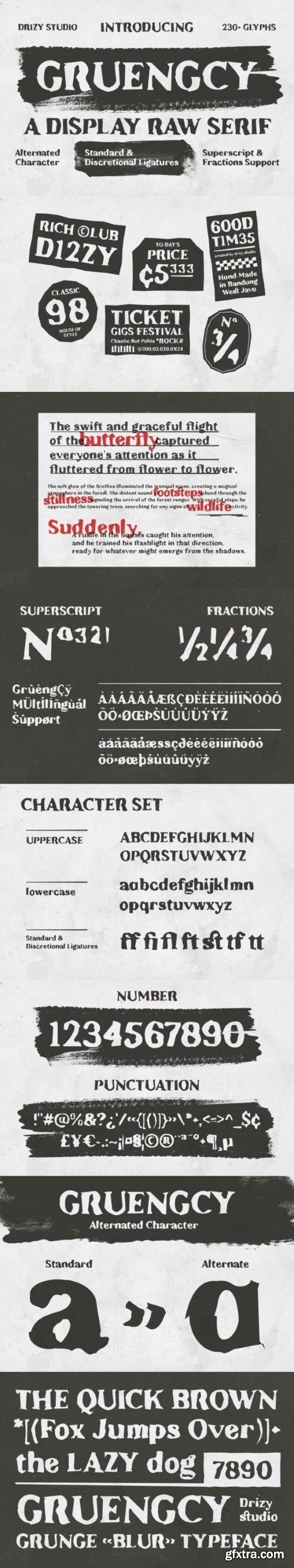 Gruengcy Font