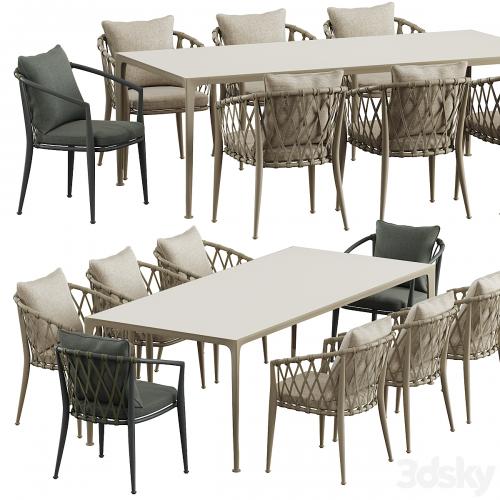 B&B Italy Erica dining table