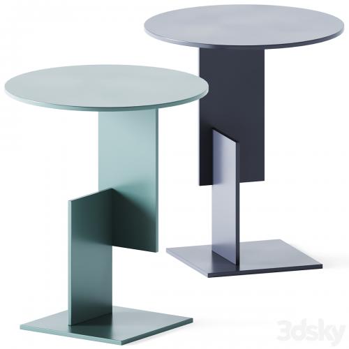 Metal Coffee Table Don Gerrit by Glas Italia