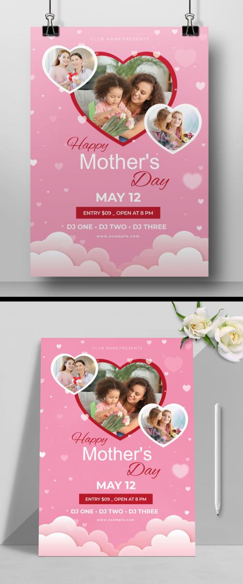 Happy Mothers Day Flyer Layout