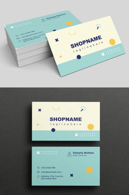 Creative Business Card Layout