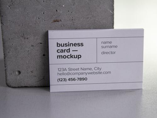 Business Card Mocup Design