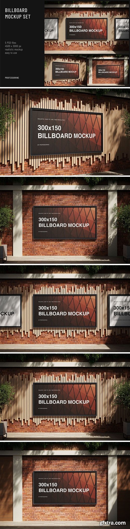 Billboard Mockup Set K52GUBZ