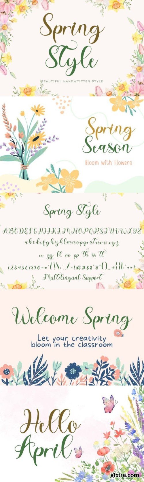 Spring Style Font