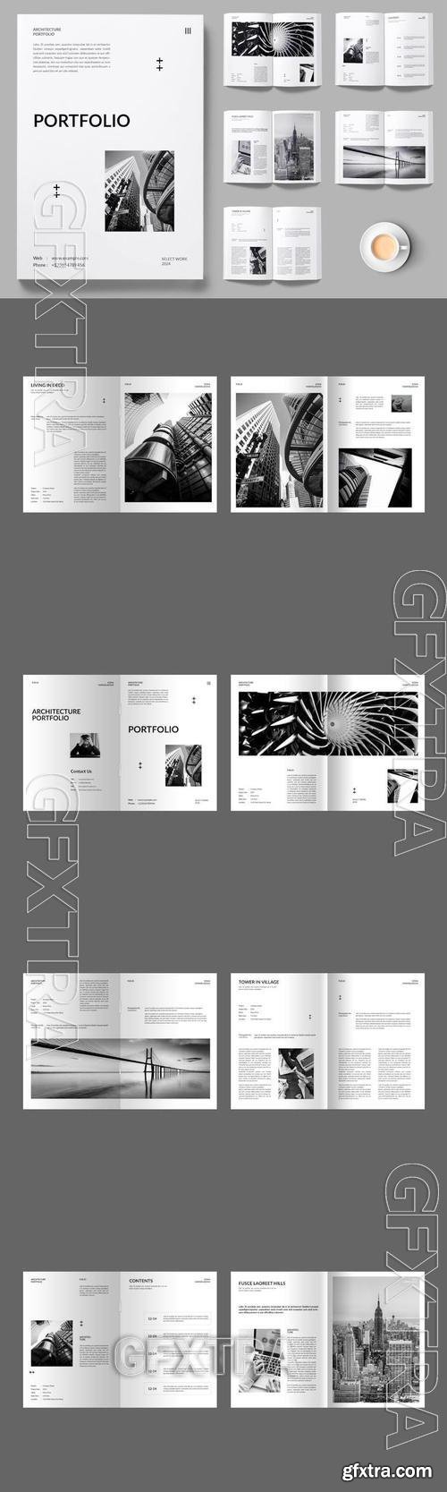 Portfolio Magazine Layout UD7YQ69