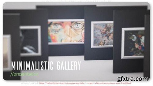 Videohive Minimalistic Gallery Presentation 51609587