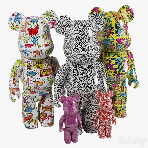 Bearbrick / Keith Haring