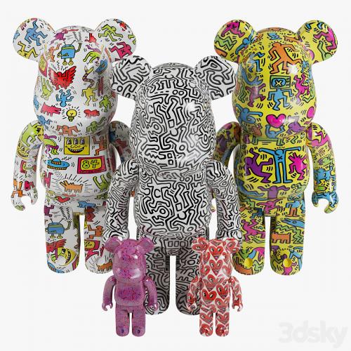 Bearbrick / Keith Haring