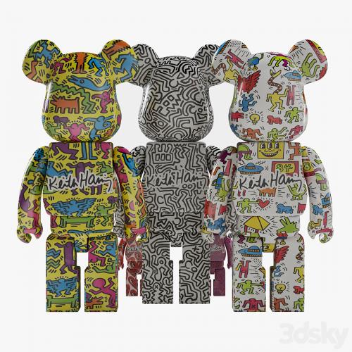 Bearbrick / Keith Haring