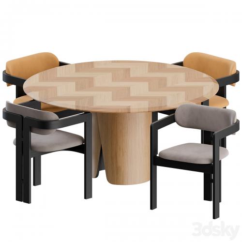 Dinning Set by Gallotti & Radice