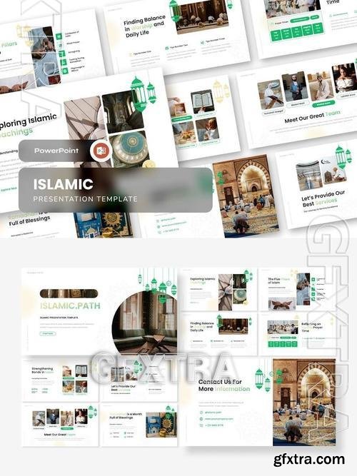 Islamic Presentation Template PowerPoint XUV5F22