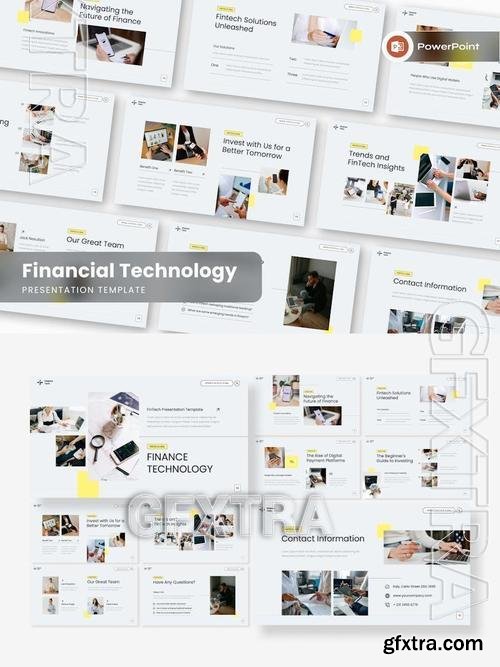 Financial Technology Presentation PowerPoint ASAFM9Z