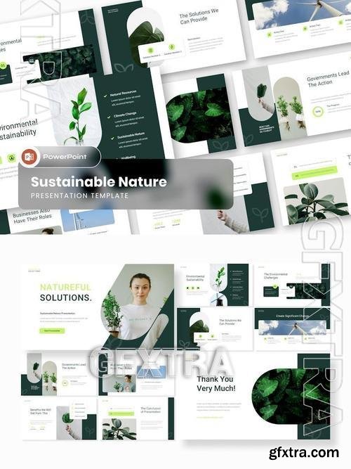 Sustainable Nature Presentation PowerPoint 8NSQA4D