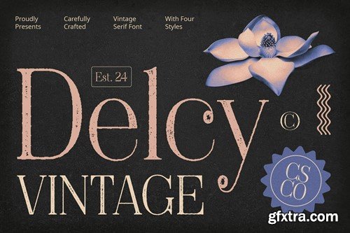 Delcy Vintage 2Q6XYCK