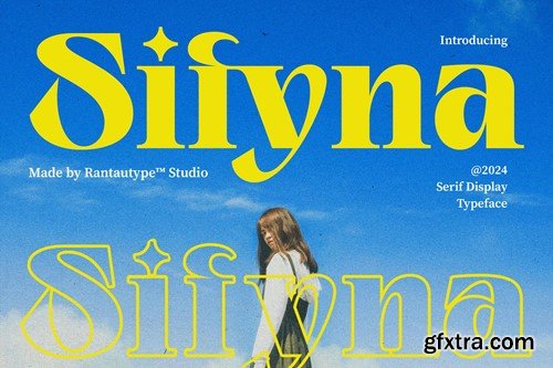 Sifyna Modern Serif Typeface UWXDRKN