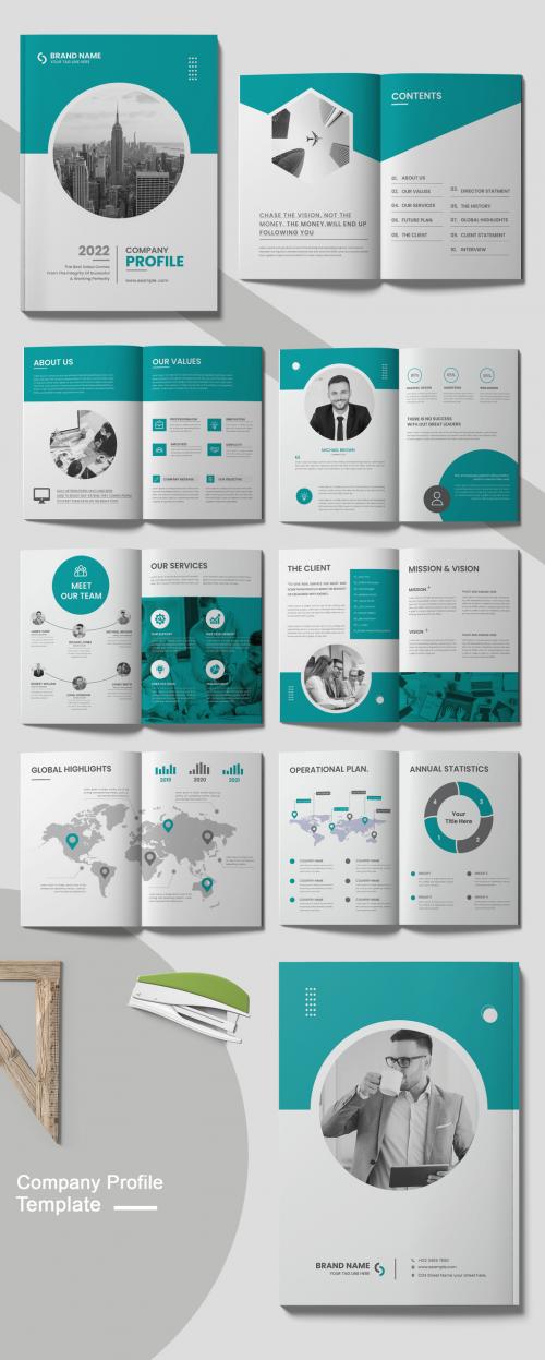 Company Profile Brochure Layout