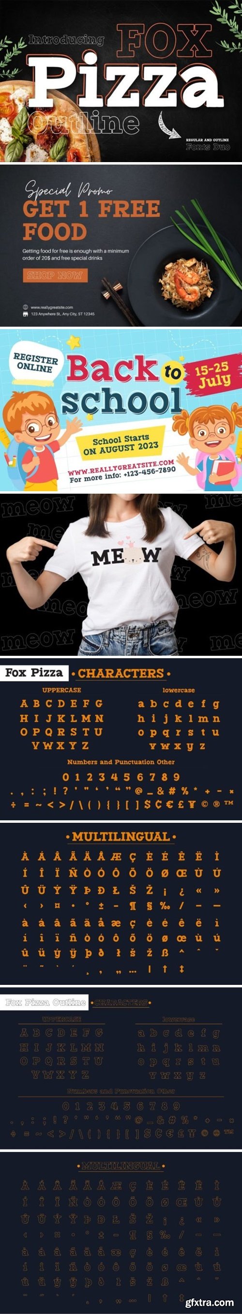 FontBundles - Fox Pizza Font 3545713