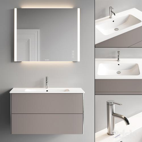 Duravit XSquare Vanity Unit Set 4