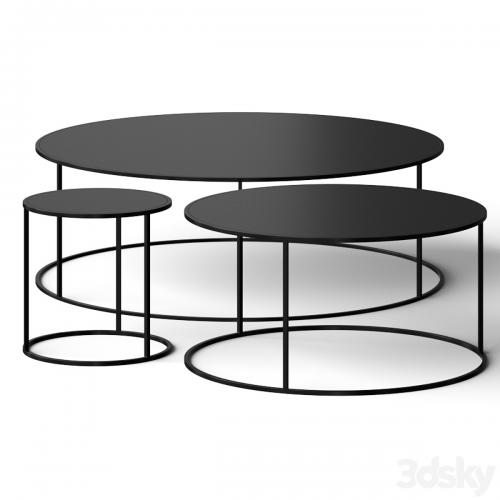 Adriani e Rossi edizioni Round Metal Coffee Table