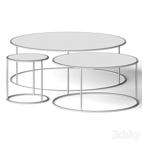 Adriani e Rossi edizioni Round Metal Coffee Table