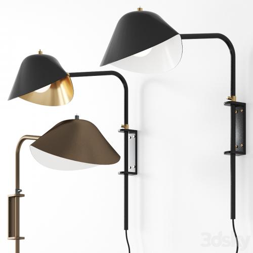 ANTONY By Serge Mouille Wall Lamp Sconce