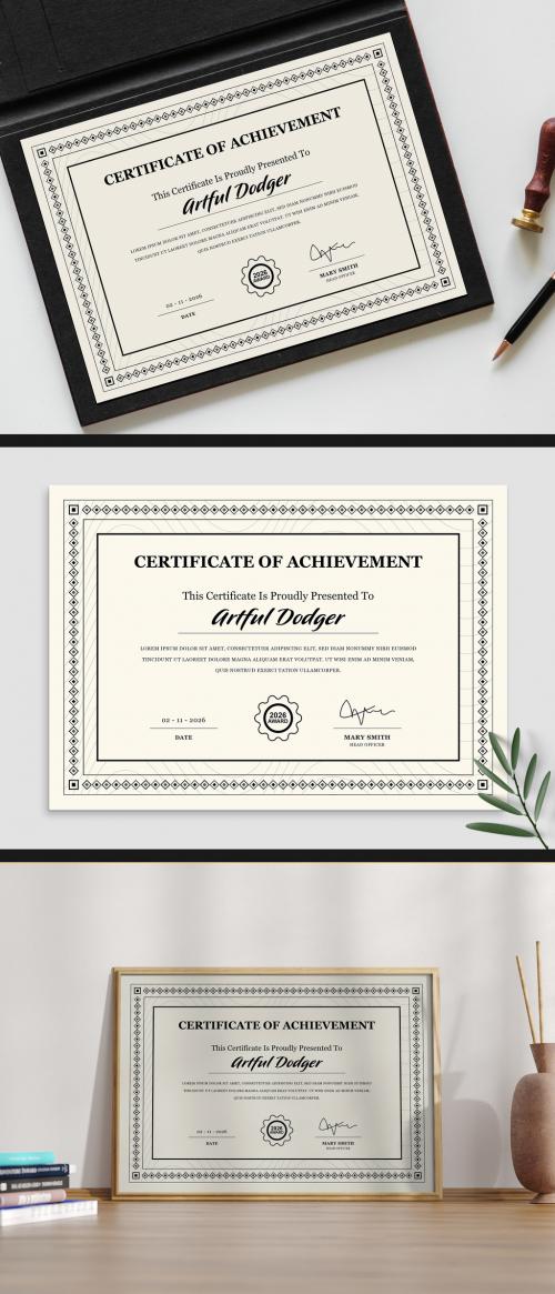 Certificate Template