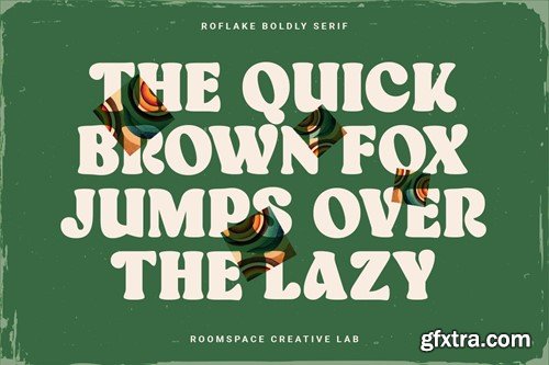 Roflake Boldly Vintage Style Font AKXHK2U