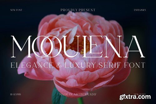 Mooulena - Elegance & Luxury Serif Font 7W52P5S